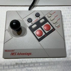 Nintendo Entertainment System with Donkey Kong 3 and NES Advantage Joy Stick