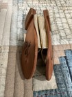 Free People Vicente Metallic Gold Leather  Slide Sandels-jotos Womens 6M — photo 7