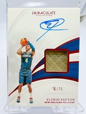 Premium Autograph 25 Sneaker Auto Panini Immaculate Elfrid Payton