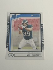 2024 Panini Donruss Will Shipley Rated Rookie RC #312 Philadelphia Eagles