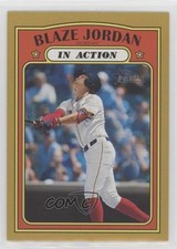 2021 Heritage Minor League Edition In Action Gold Border 11/18 Blaze Jordan 10yf