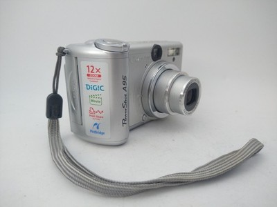 Buy Canon PowerShot A95 5.0MP Digital Camera - Silver (Kit w/ Not
