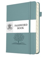 DAOFARY Password Book with Alphabetical Tabs - Small Password Keeper Book 5.6