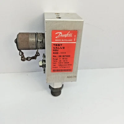 Vanne d'essai de pression Danfoss 061B7000 MBV 5000 G1/4 composant industriel - Photo 1/4