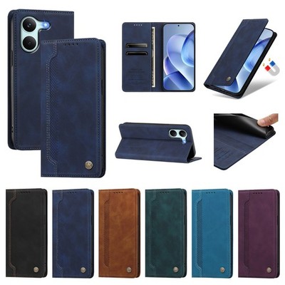 Für Xiaomi Poco X8 Pro M8 Pro Hülle HandyHülle Magnet Wallet Tasche SchutzCase