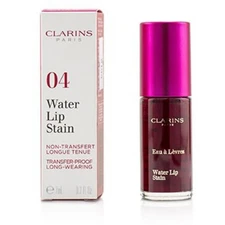 Clarins Water Lip Stain 04 Violet Water 0.2oz 7ml (3959)