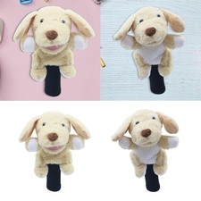 Plush Dog Golf Headcover for Fairway Wood, Guard Transport Protection Novelty