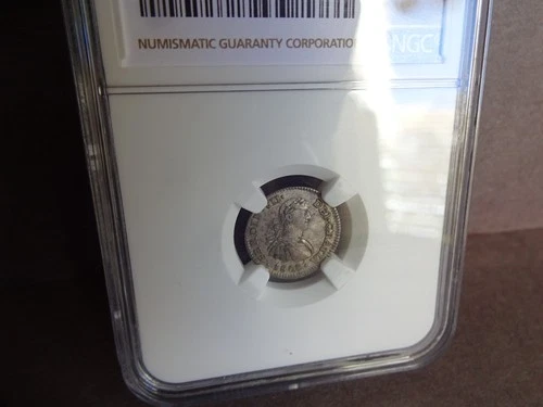 Mexico 1/2 Half Real 1808 TH NGC XF 40