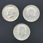 1964 Kennedy Half Dollar Lot of 3