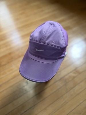 Vintage 90s Nike Cap Strap Back Tailwind 7Panel DryFit Lightweight Lilac Sz.OS