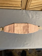 Lord West Boy  s Pink Tuxedo Cummerbund Size S 17-22 Adjustable NEW