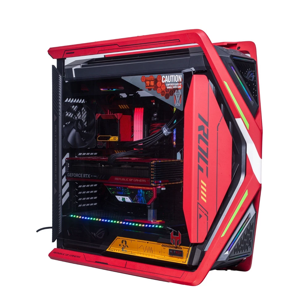 ASUS ROG EVA 02 Asuka Edition Computer | Neon Genesis Hyperion ROG x Evangelion