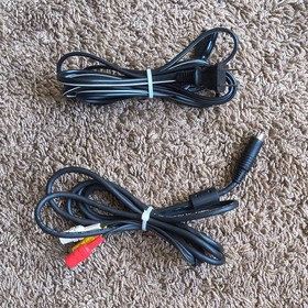 SEGA Saturn MK-80000A Black Console with Controller, Cables, Cartridge Input 🔥