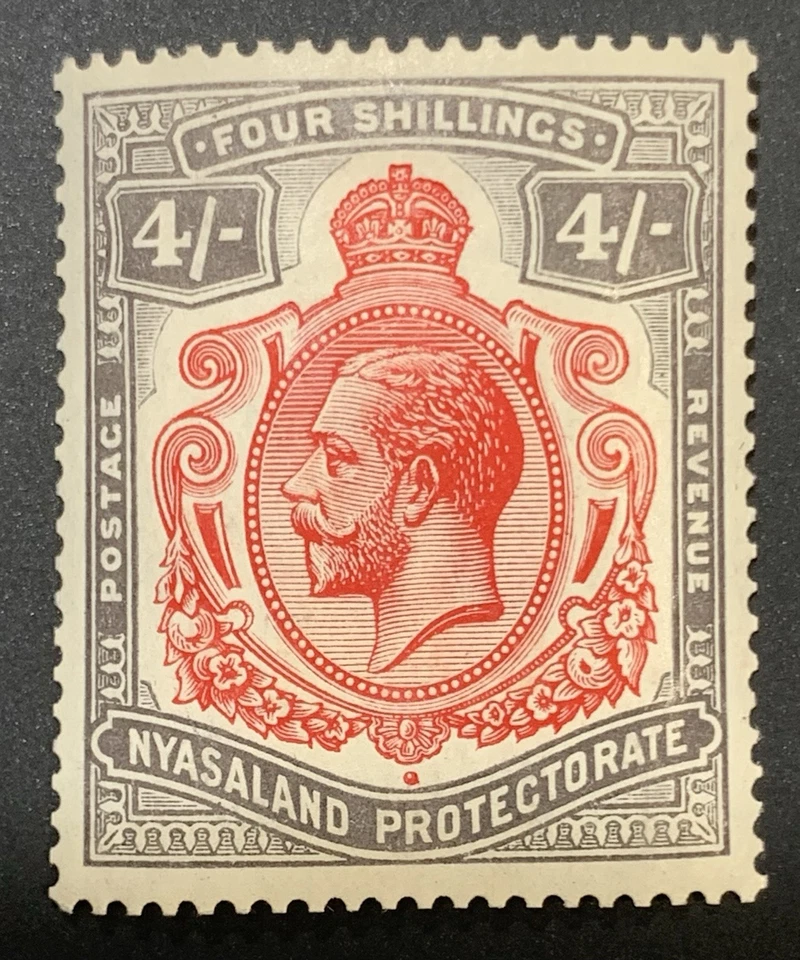 Estampillas del protectorado de Nyasalandia M/OG/LH Foto 4 de 4