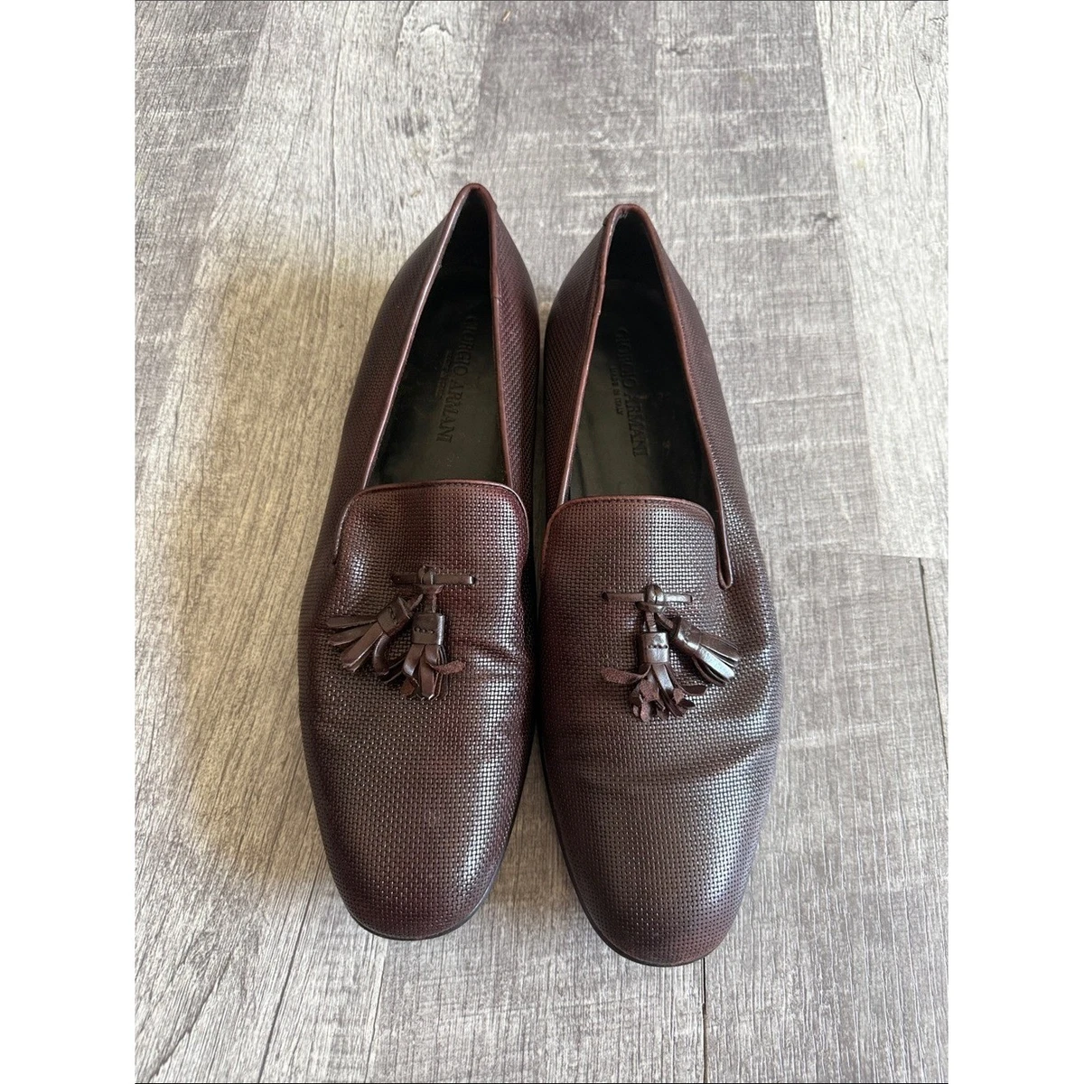 Giorgio Armani Leather Dress Shoes for Men for sale | eBay display picture 1