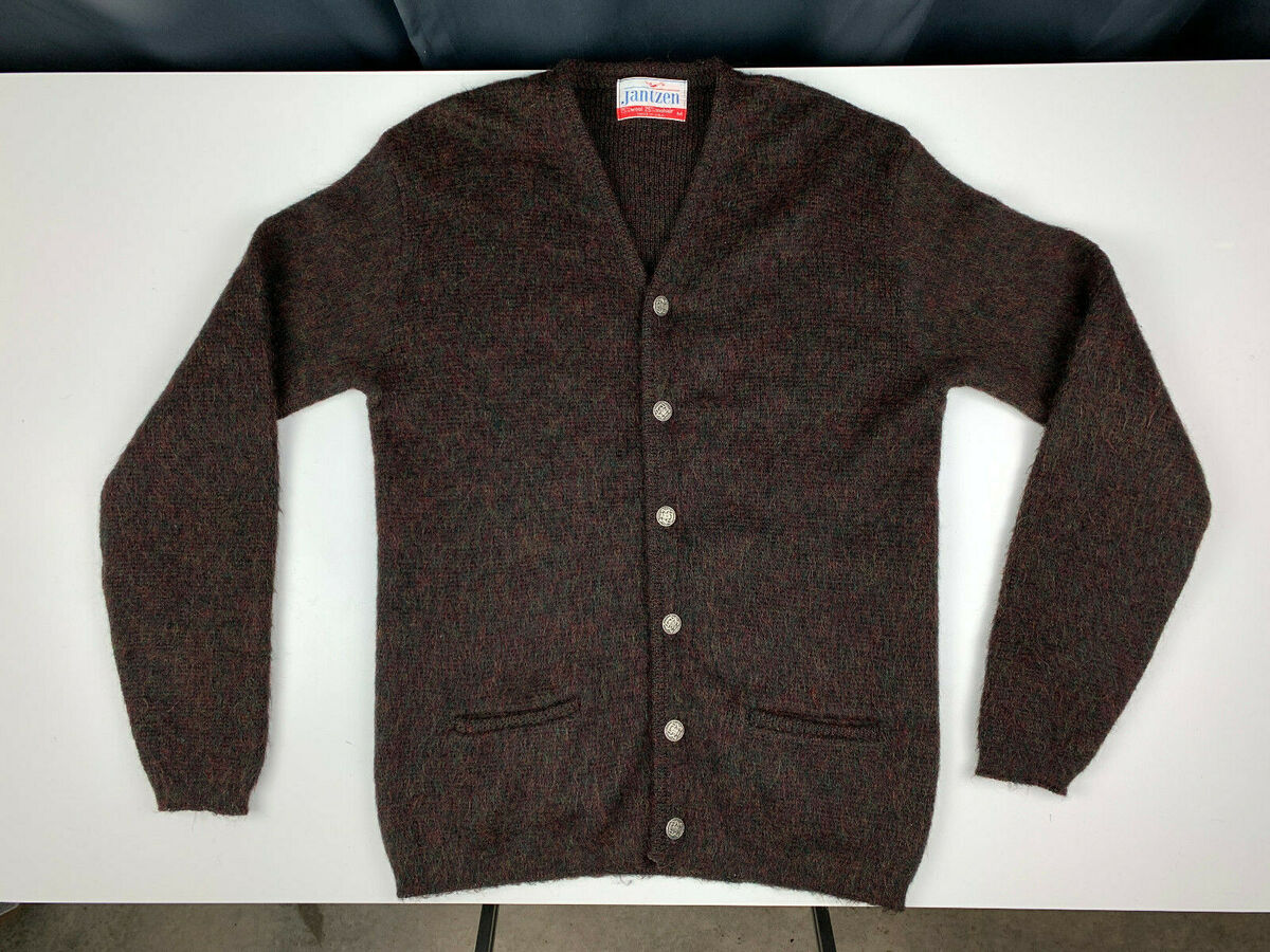 Rare Vintage 50's Jantzen Mohair Cardigan Sweater Size Rare Vintage 50's Jantzen Mohair Cardigan Sweater Size