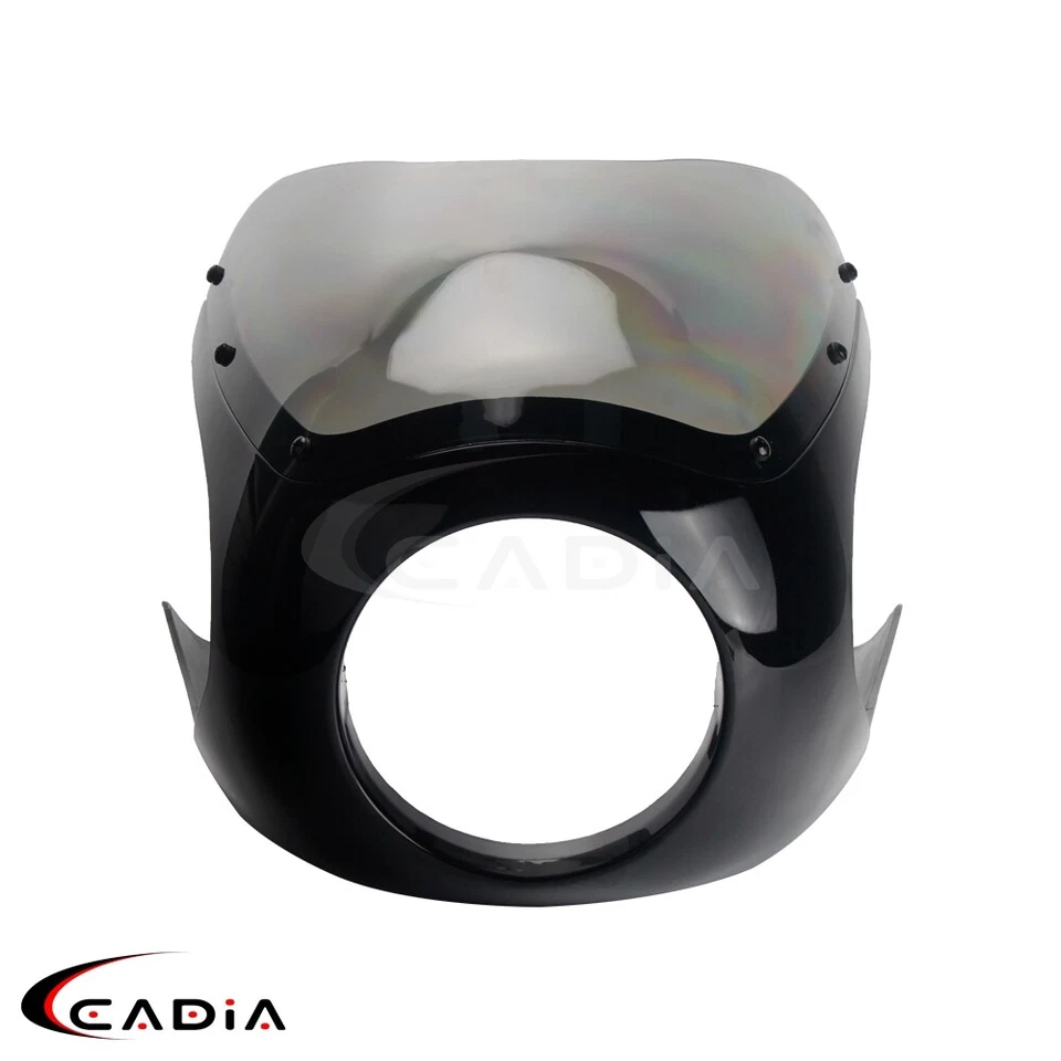 Передняя фара половина обтекателя лобовое стекло для Thruxton Kawasaki Honda BMW R60 R80 - Изображение 3 из 4