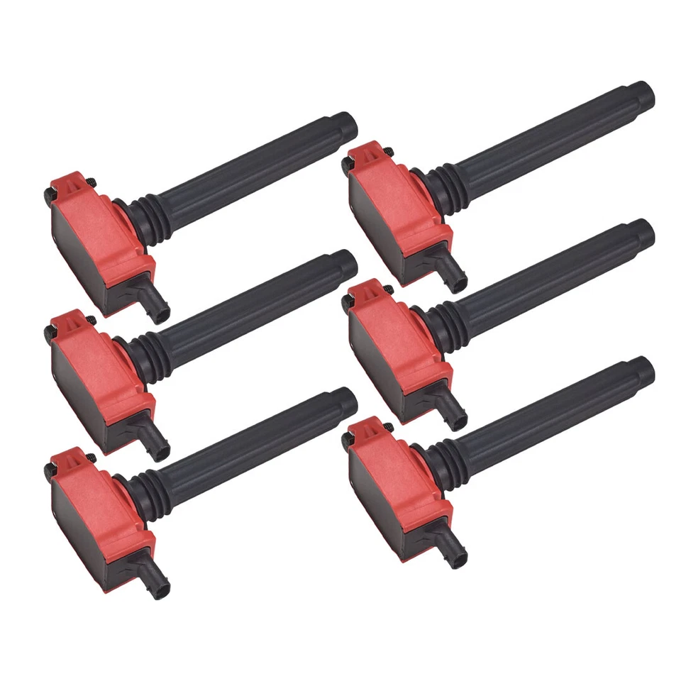 Bobina de encendido UF648 + bujía de iridio para Chrysler Dodge Jeep Ram 3,2/3,6 L V6 Foto 3 de 4