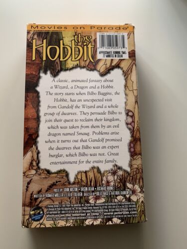 THE HOBBIT BASS & RANKIN VHS 1997 - Picture 2 of 6