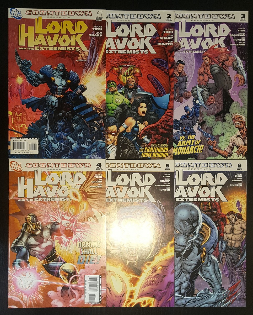 Countdown Presents: Lord Havok & the Extremists #1-6