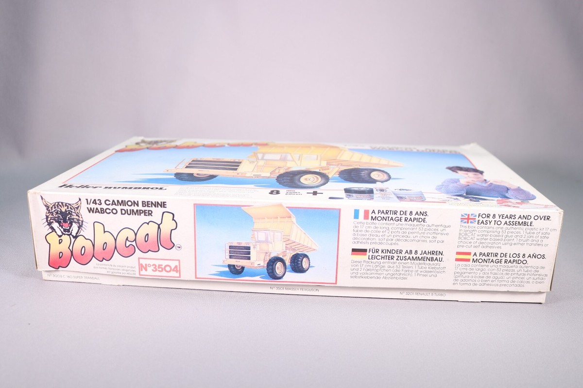 Maquette Heller Humbrol 3504 – Camion Benne Bobcat Wabco – Échelle 1/43 – Occasion