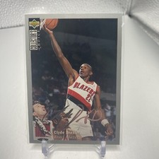 1994-95 Upper Deck Collector's Choice Silver Signature Clyde Drexler #22 HOF