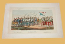 Truppe Zurigo ALBUM DU CORTEGE HISTORIQUE 1877 Murten Svizzera Jeker Berna