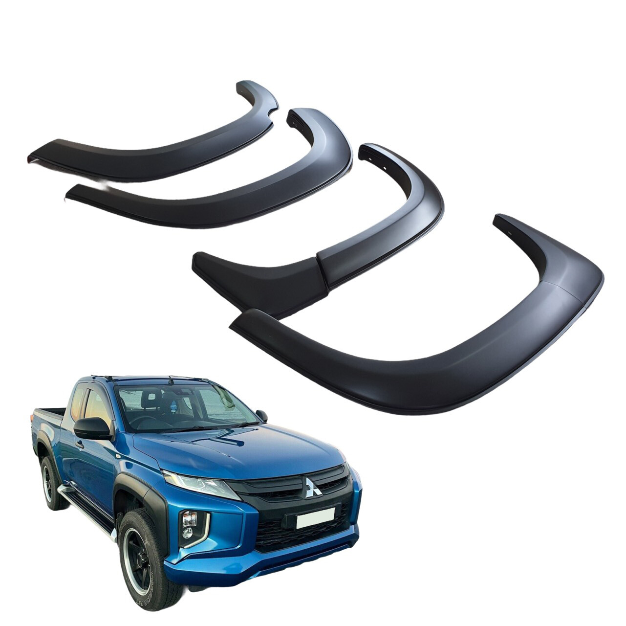 XTREAMER Fender Flares Wheel Arch For Mitsubishi Triton L200 2019 2020