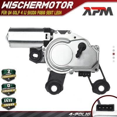 Wischermotor Scheibenwischermotor Hinten für VW Golf 4 IV Bora Variant Seat Leon - Bild 1 von 4