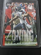 2013 Elite Zoning Commission Silver Houston Texans  #1 Arian Foster (free Ship)