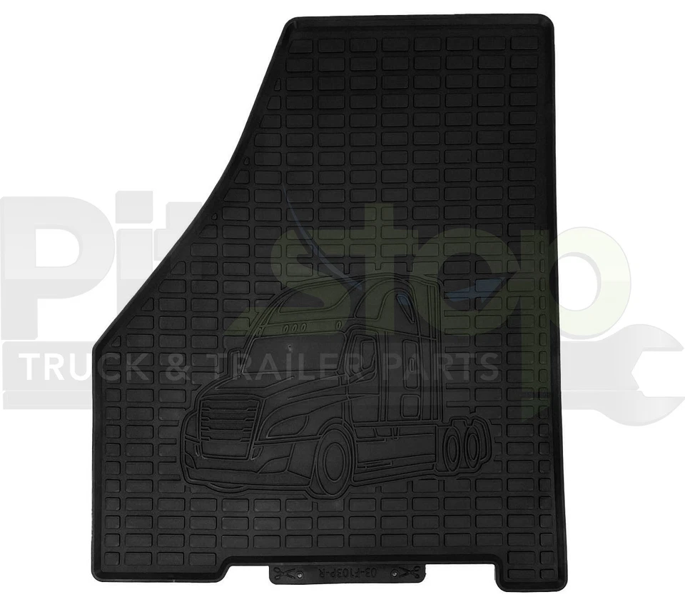 Freightliner Cascadia NEW Gen 2018-2021 All Weather Rubber Floor Mats MAT Liners - Image 4 of 4