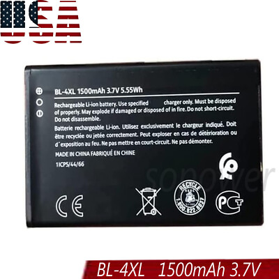 Replacement 3.7V 1500mAh 5.55WH BL-4XL BL4XL Battery Compatible with No kia