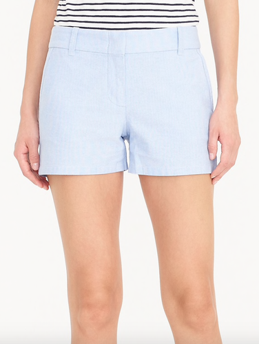 J. Crew Factory 3 1/2 Oxford Shorts 