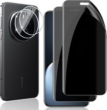 For Honor Magic 7Pro,Flexible TPU Privacy Screen Protector and Camera Protection