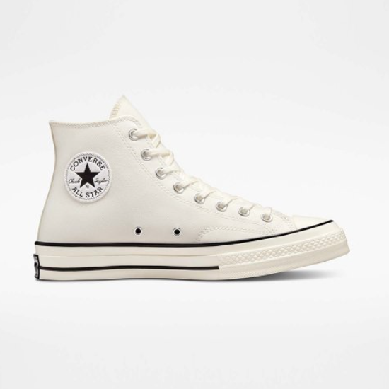 Converse Chuck 70 HI Nautical Tri-Blocked Sneakers 'Vintage White