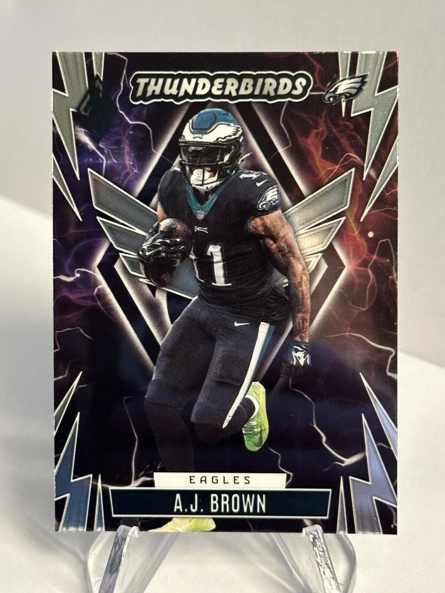 2023 Panini Phoenix Thunderbirds Silver A.J. Brown #TB-AJB Eagles