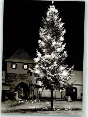 39659355 - 7202 Muehlheim Christmas tree in front of the upper gate
