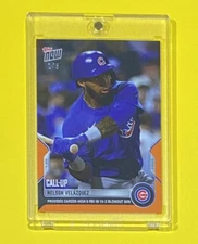 2022 MLB Topps Now Nelson Velazquez Call-Up ORANGE PARALLEL 1/5 SSP Cubs #577 🔥