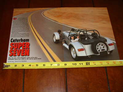 2001 CATERHAM  SUPER SEVEN - LOTUS 7 ORIGINAL ARTICLE