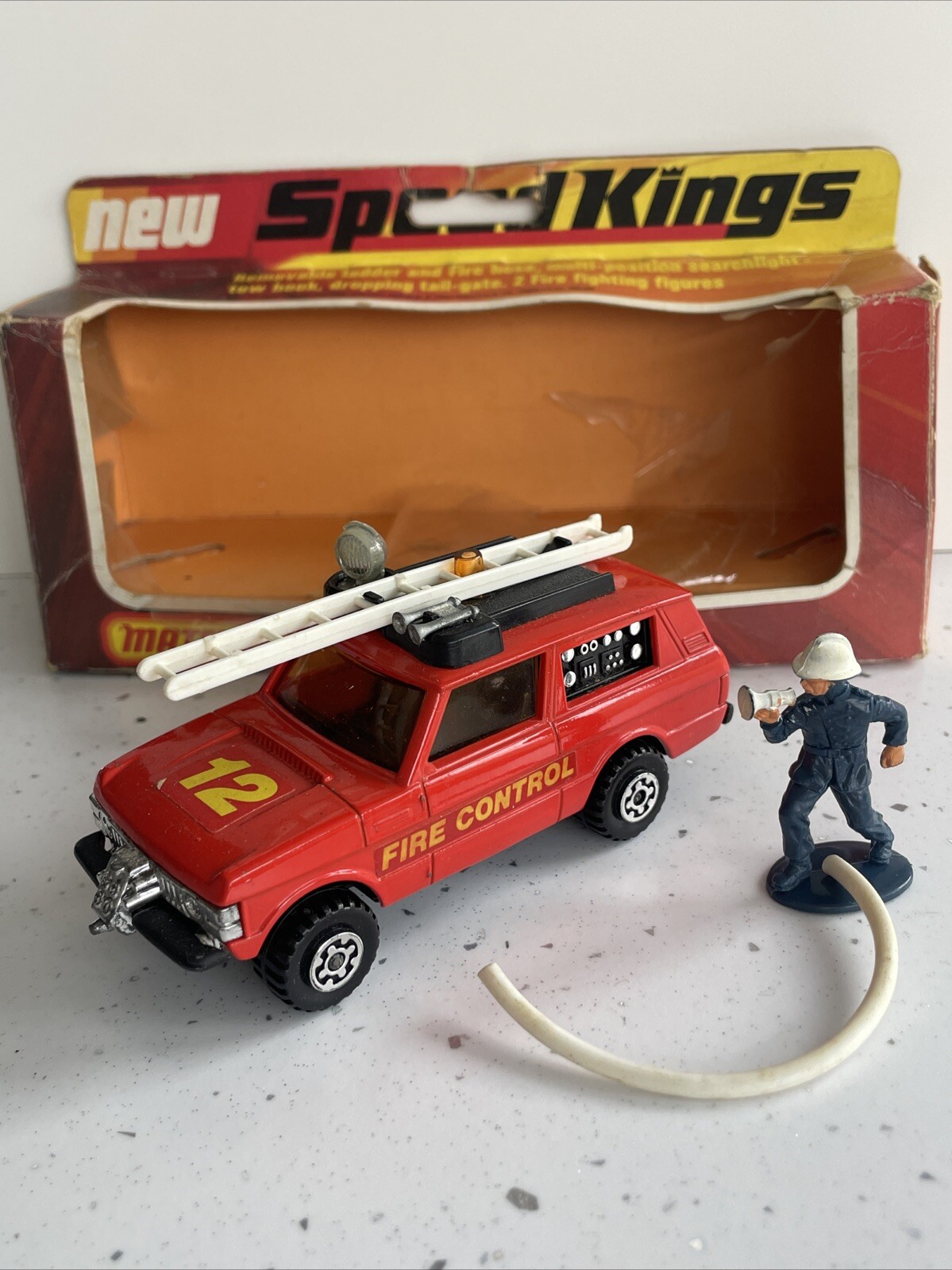 Matchbox K64, Fire Control Range Rover - Free Price Guide & Review