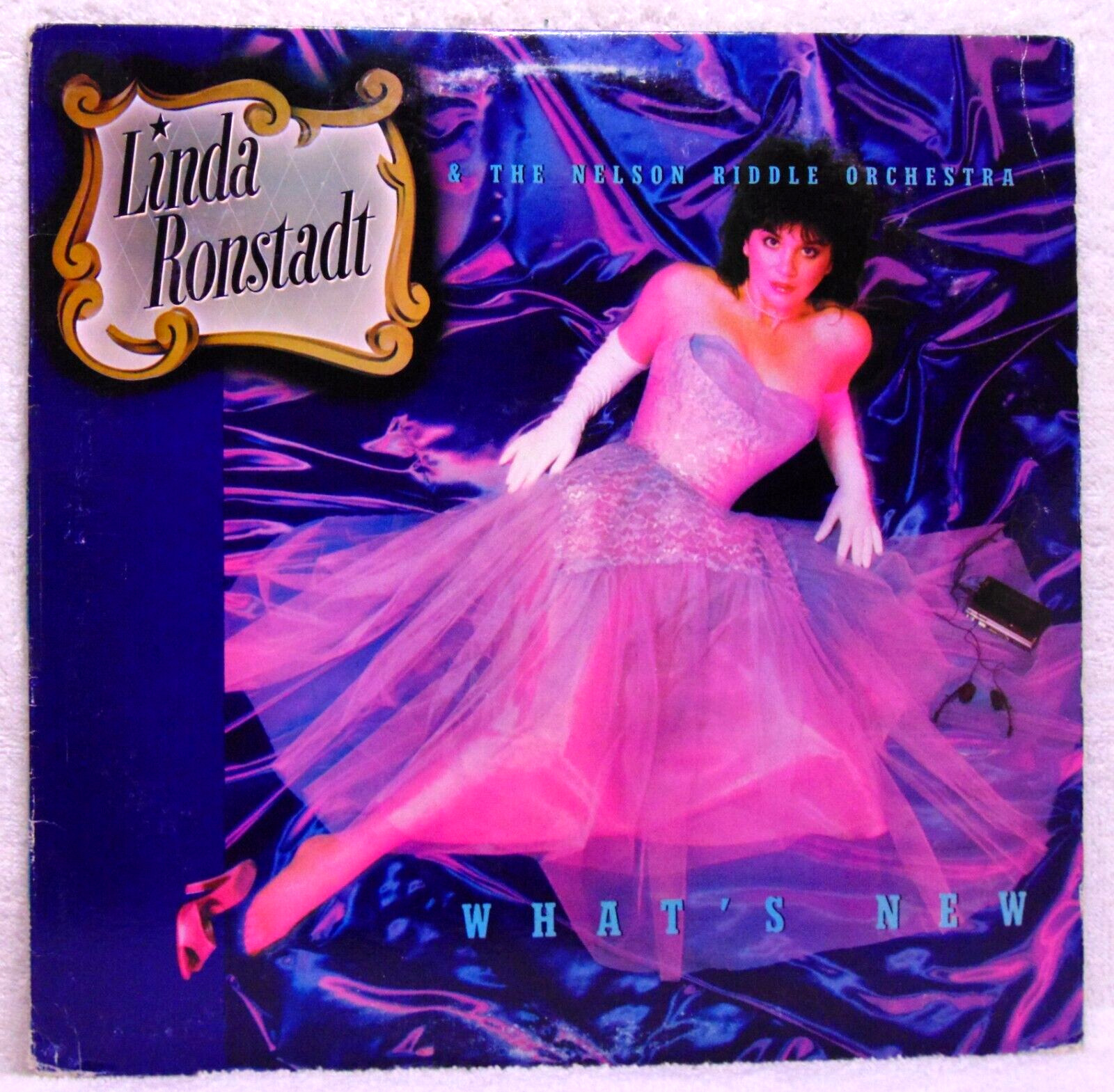 Linda Ronstadt – What's New  1983 Asylum Records Pop/Jazz Vinyl LP VG+/VG+