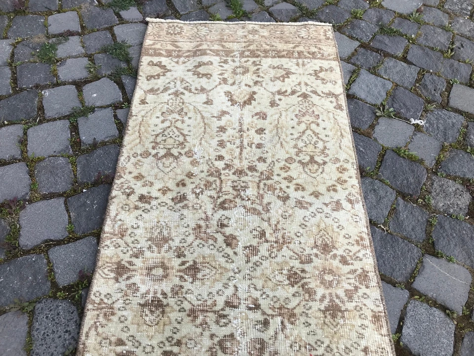 Turkish Antique rug Bohemian Area rug Oushak rug Vintage Rug Handmade Wool rug - Image 4 of 4