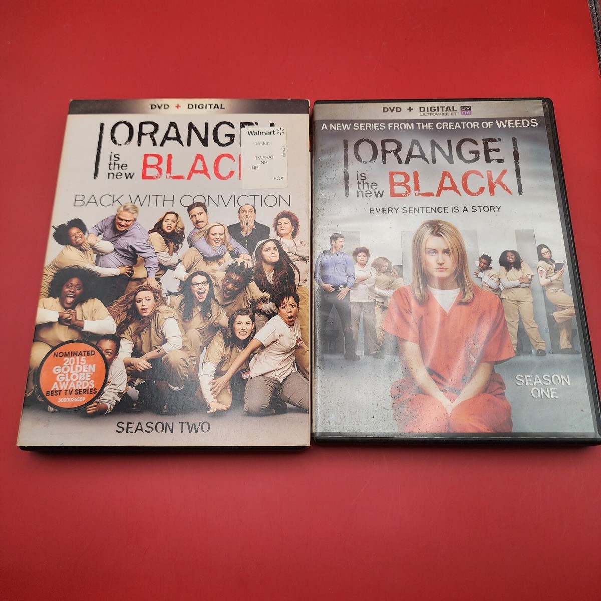 Orange Is the New Black: Season One Two (DVD) Complete
