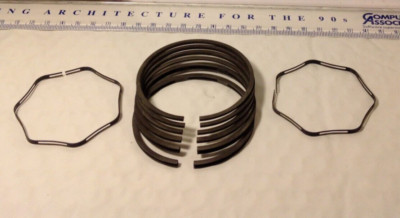 Genuine Triumph Piston Rings Set 63mm +020 Pre-Unit For TR5 Trophy Tiger100 5T Speed Twin Classic Motorcycle