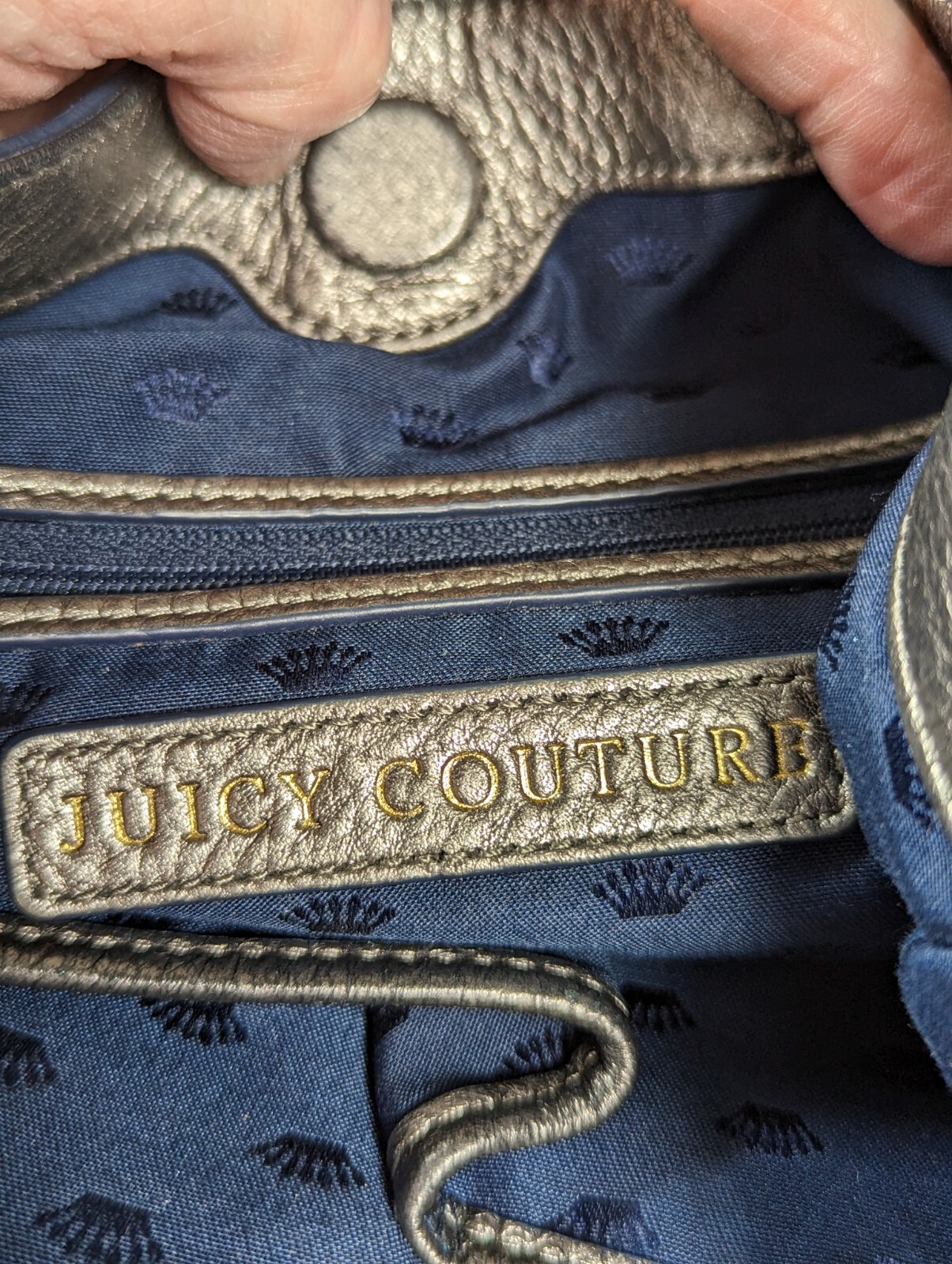 Juicy Couture Crystal Glitzed Out Hobo Bag