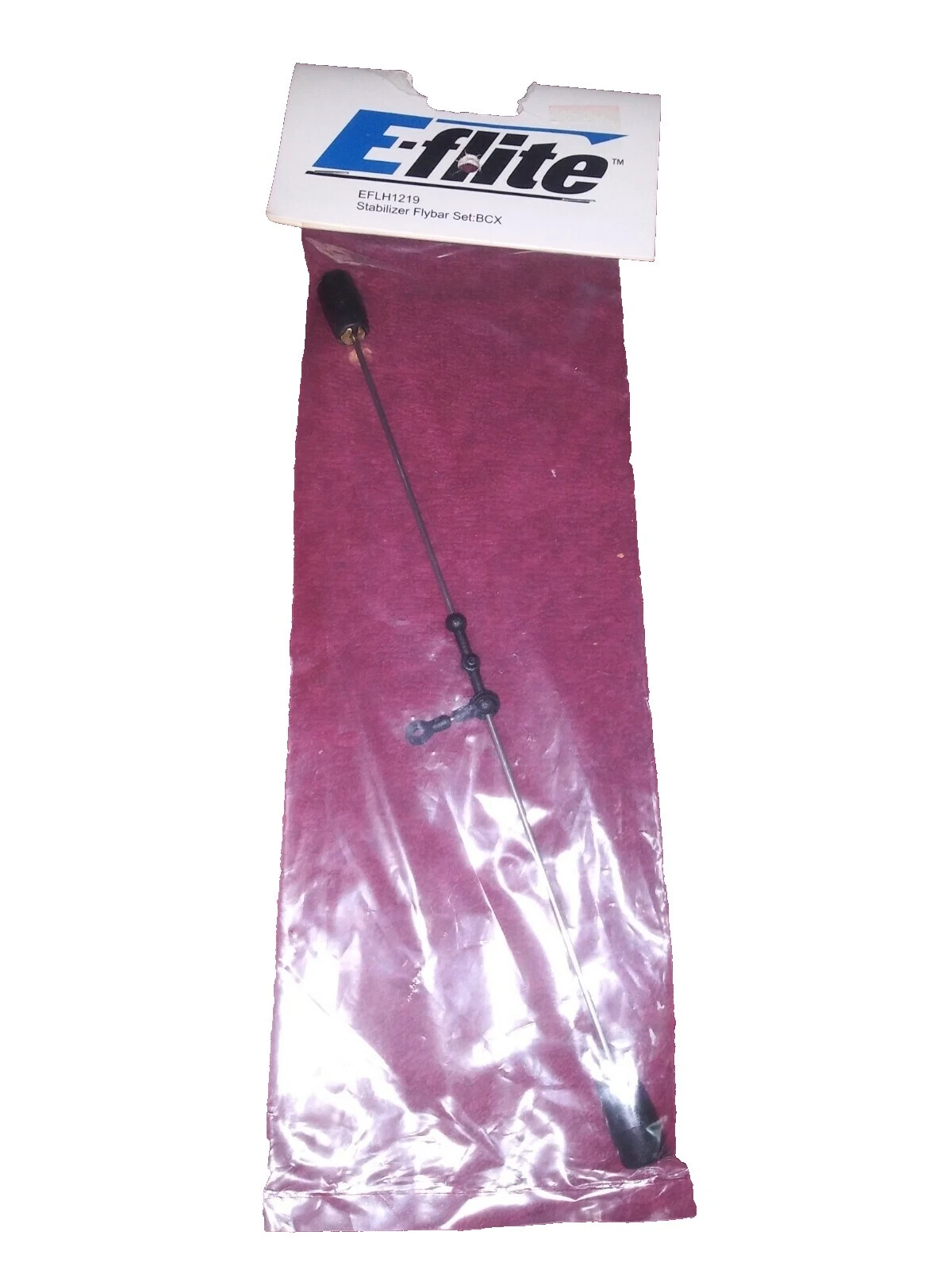 Helicóptero RC E-Flite partes del cuerpo negro & Interior