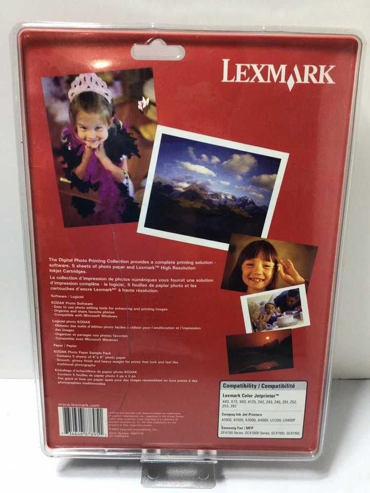 Lexmark Digital Photo Printing Collection 12A1970 15M0120 Kodak Compaq Samsung - Image 4 of 4
