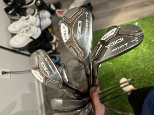 Adams Idea a7 OS Iron Set 4-9 W/ PW Grafalloy Women’s Flex Graphite Shafts RH - Picture 3 of 6