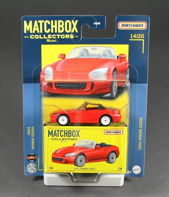 MATCHBOX Collectors 2021, 2004 Honda S2000 rot  GBJ48 1/64