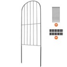 Garden Fence-24 in. H x 30 ft. L. Animal barrier with 2 in. spike spac Jswl2413I